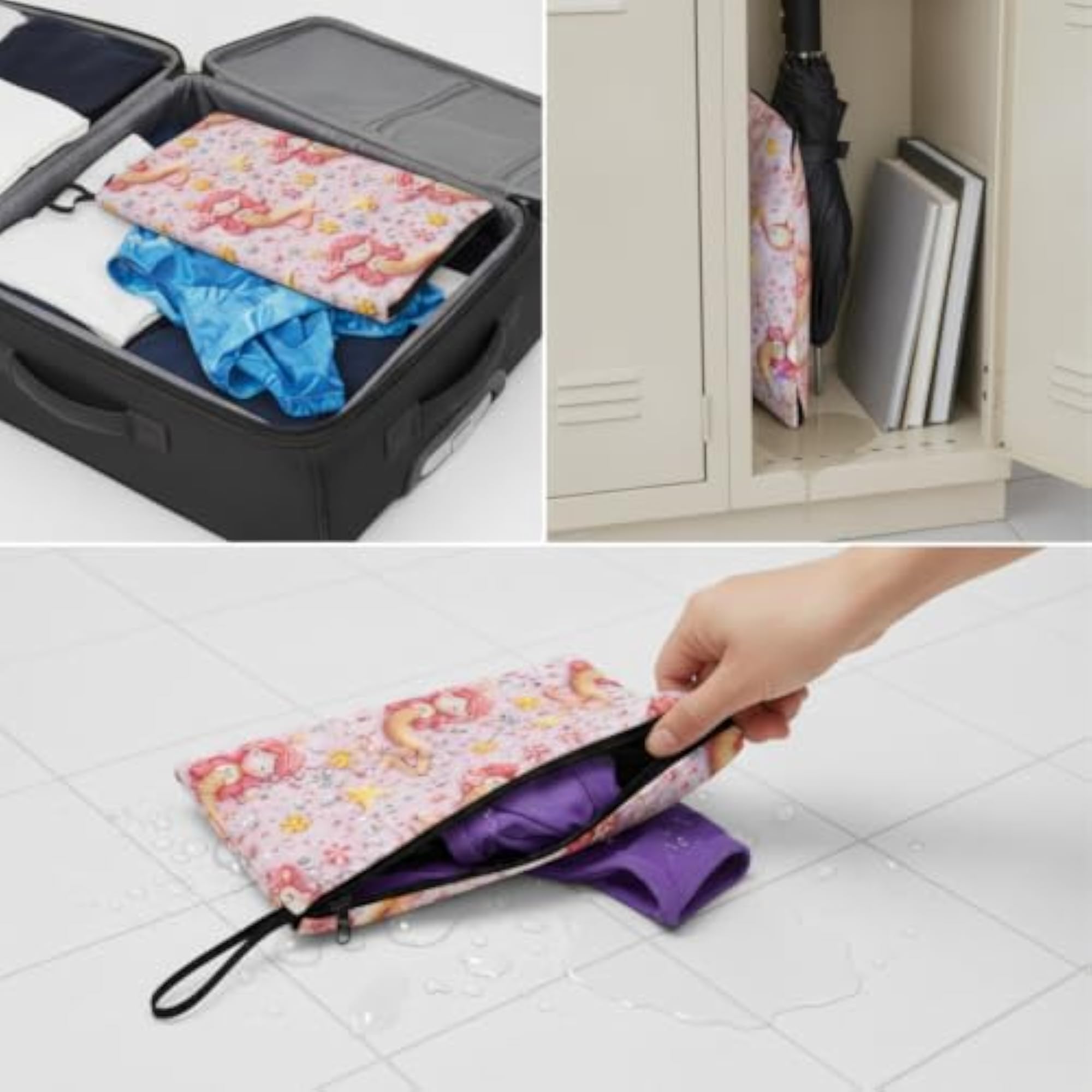 Large Capacity Waterproof Swim Bag, Dream Castle